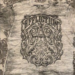 Brand New Without Tags Affliction T-shirt